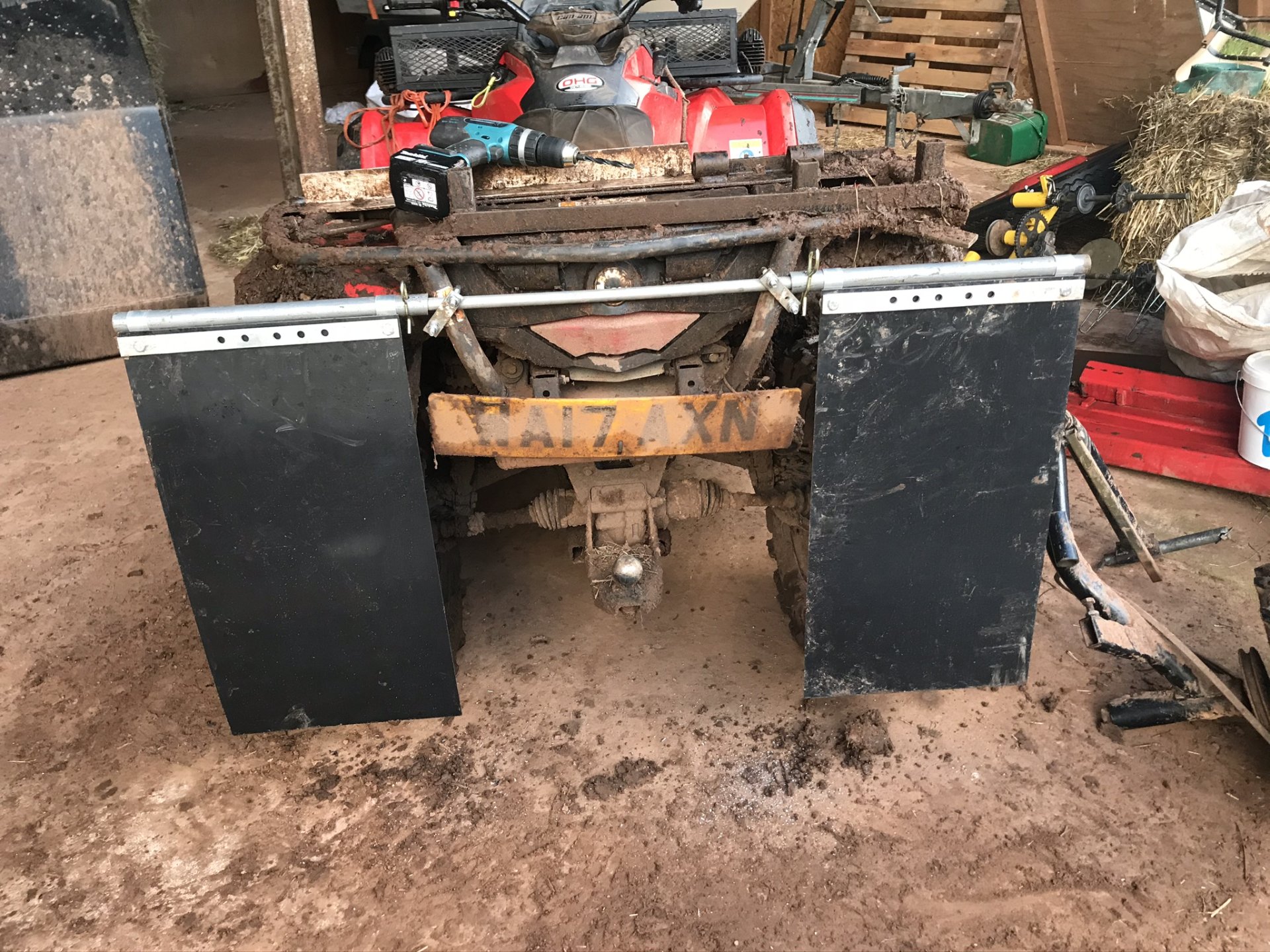 Mud flaps for Quad Bikes The Farming Forum