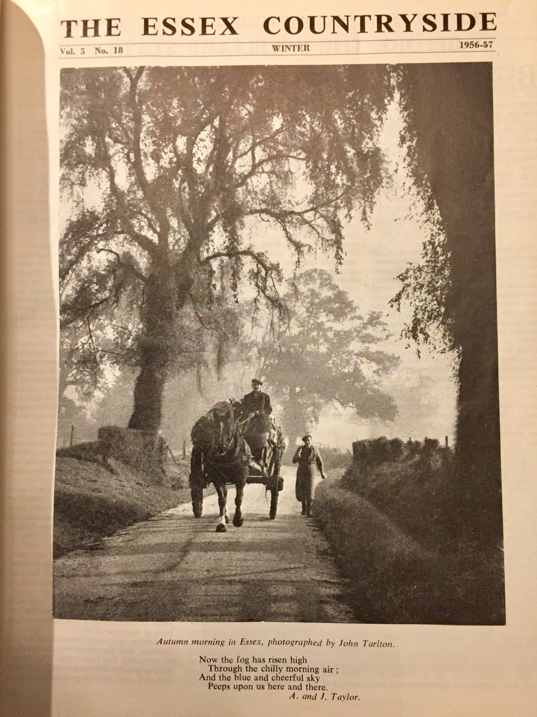 The Essex Countryside Magazine 1956/57 | The Farming Forum