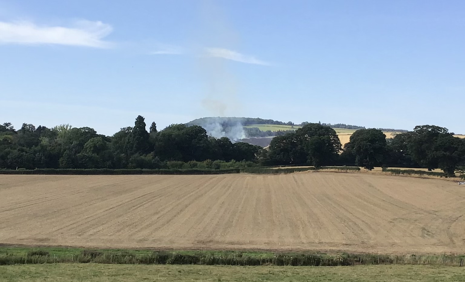 Big fire Marlborough way The Farming Forum