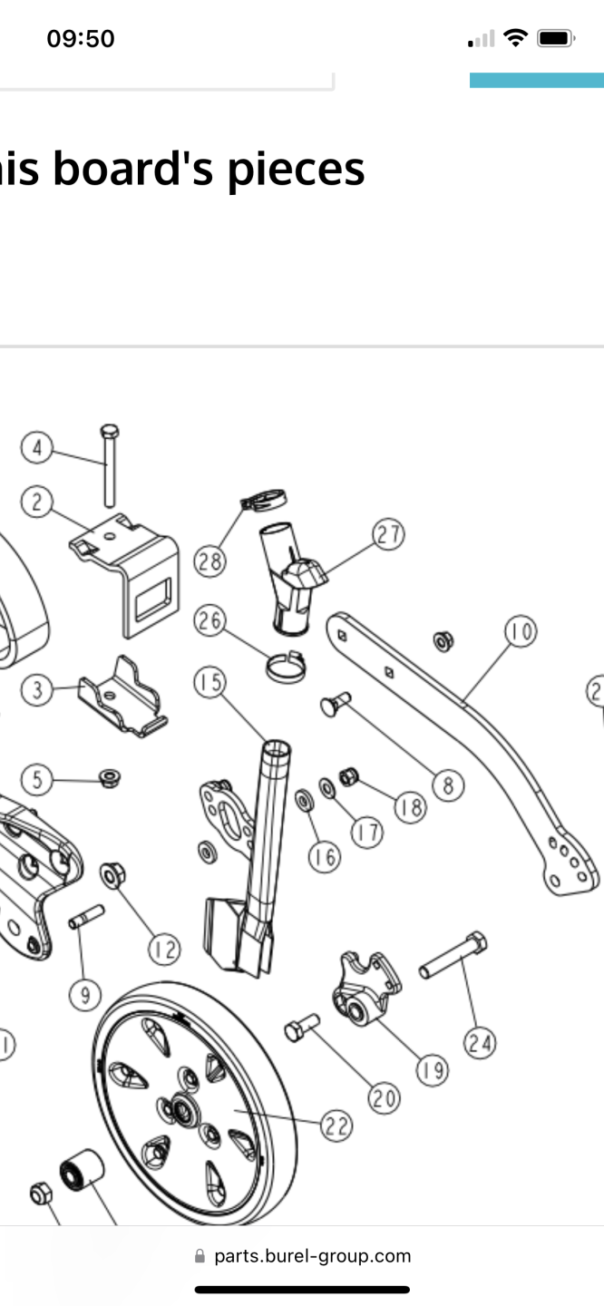 Weaving Seed coulter exhaust for grass drill The Farming Forum