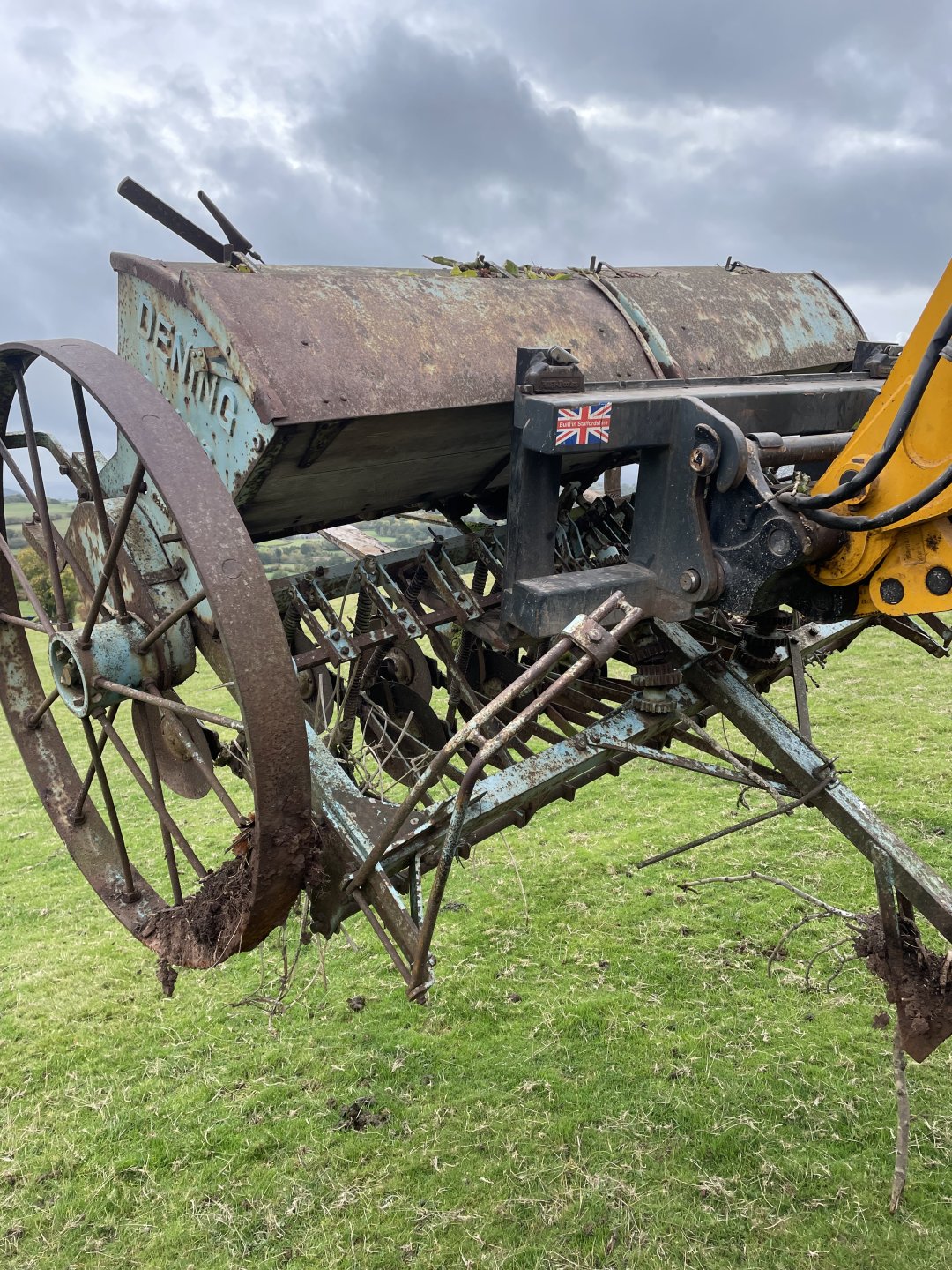 Dening of chard drill The Farming Forum