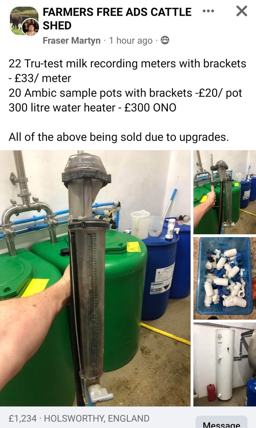 Ambic milk samplers | Page 2 | The Farming Forum