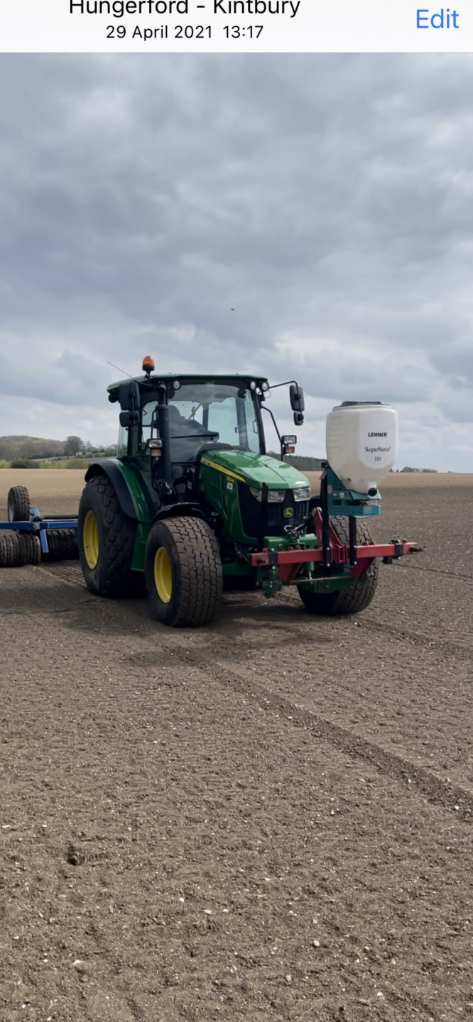 Mounting a Stocks Turbo Jet onto a Claydon stubble rake? The Farming