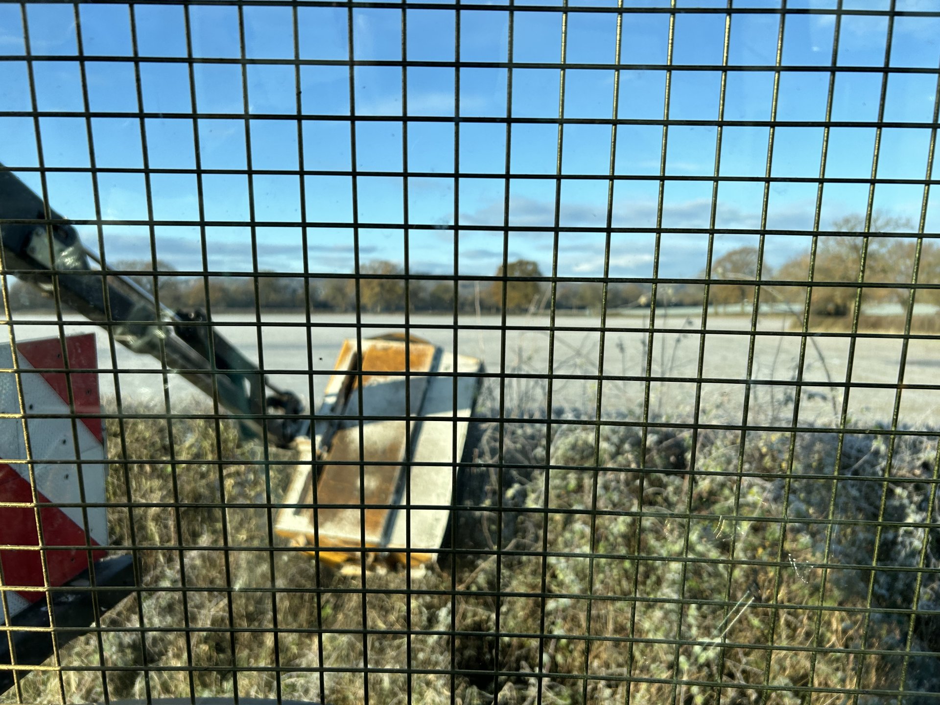 Hedge trimmer window guards The Farming Forum