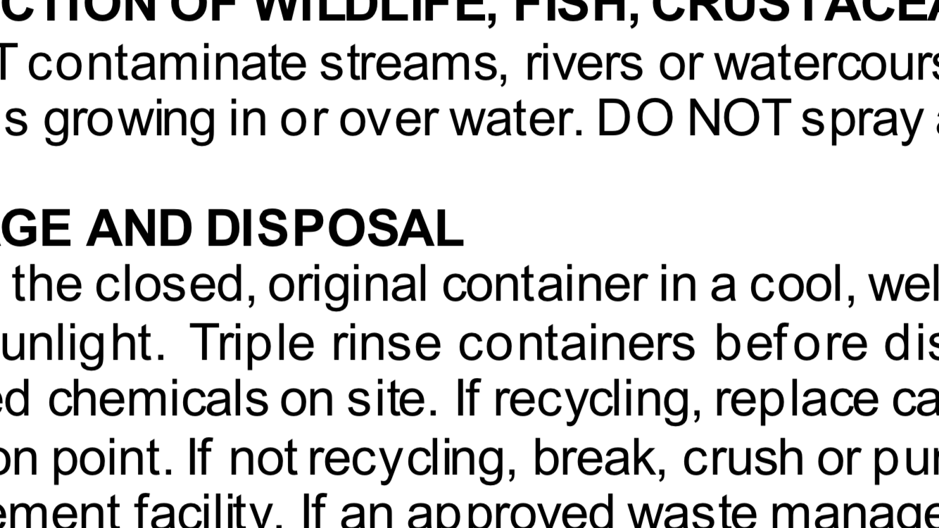 Spray contractor hasnt triple washed containers Page 4 The Farming