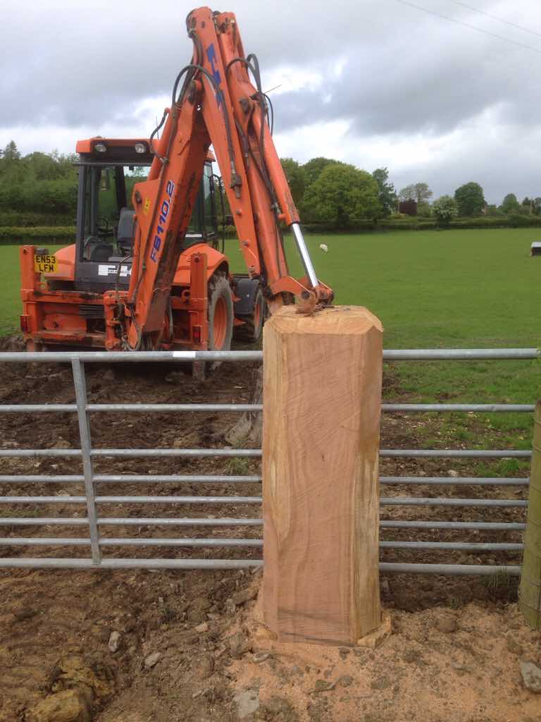 Best way to secure wooden gate posts The Farming Forum