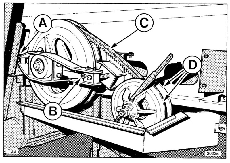 TX36 cleaning fan. Belt change. The Farming Forum