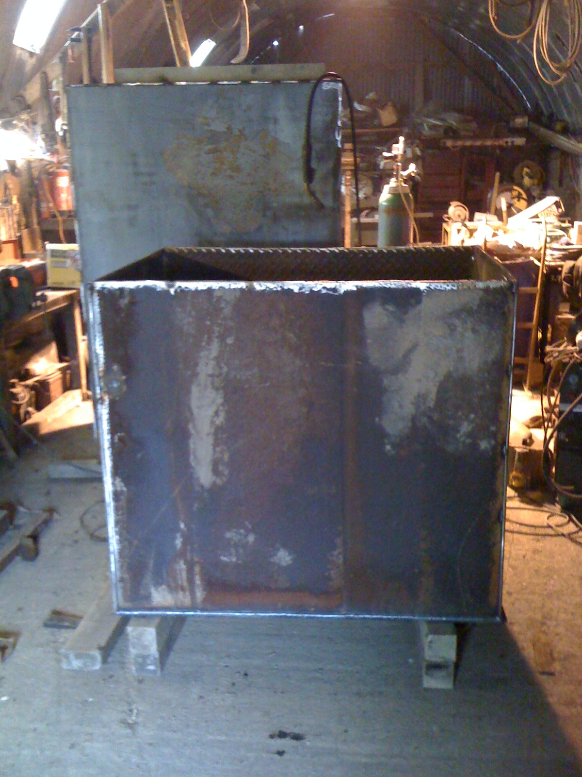 HOMEMADE WOOD BURNING BOILER The Farming Forum