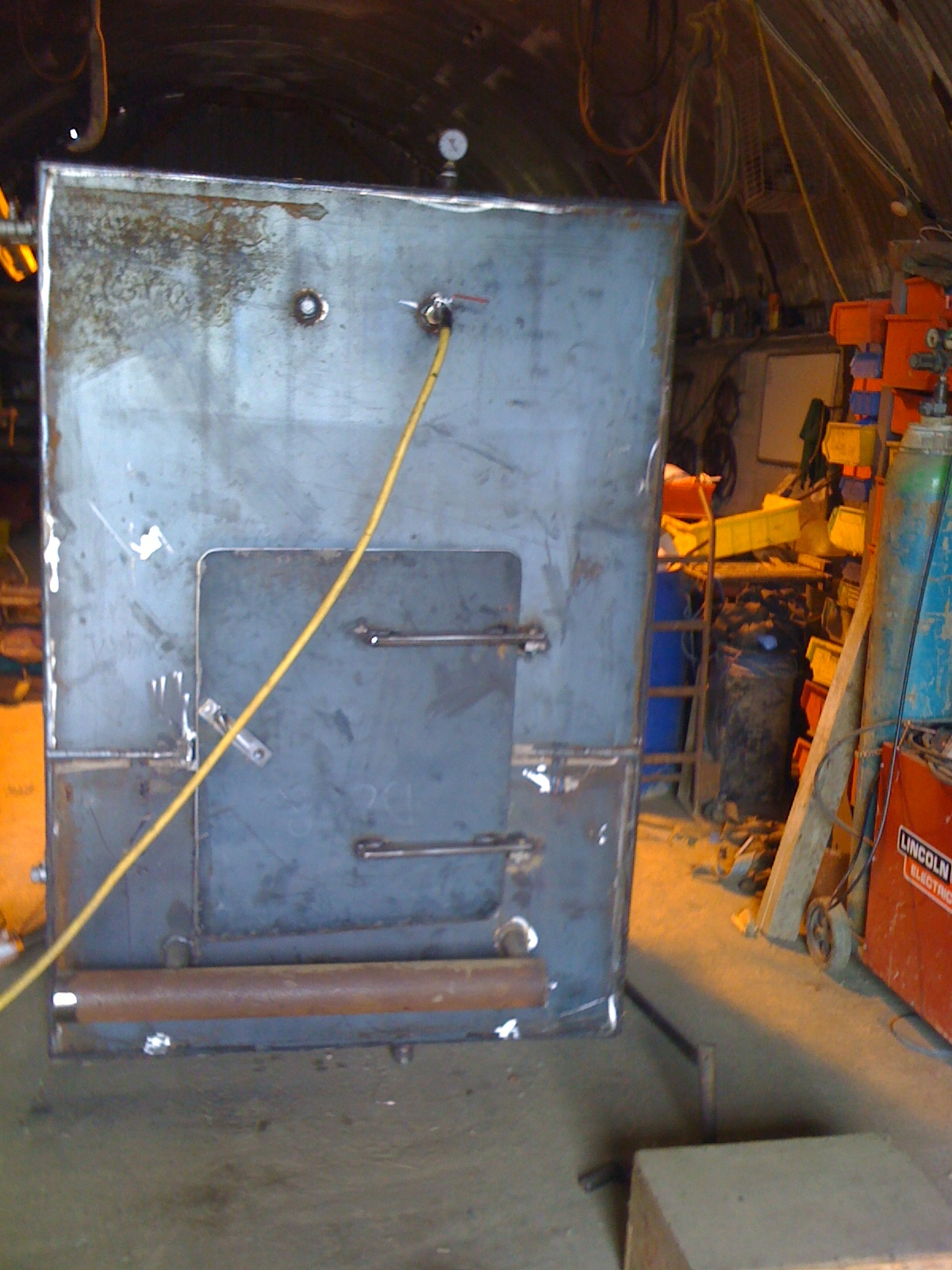 HOMEMADE WOOD BURNING BOILER The Farming Forum