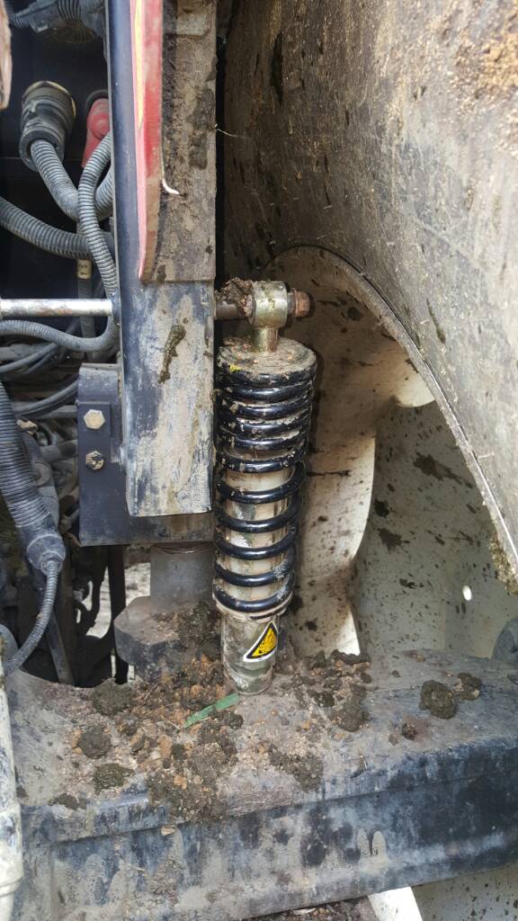 Massey ferguson 6400 cab spring suspension solved The Farming Forum