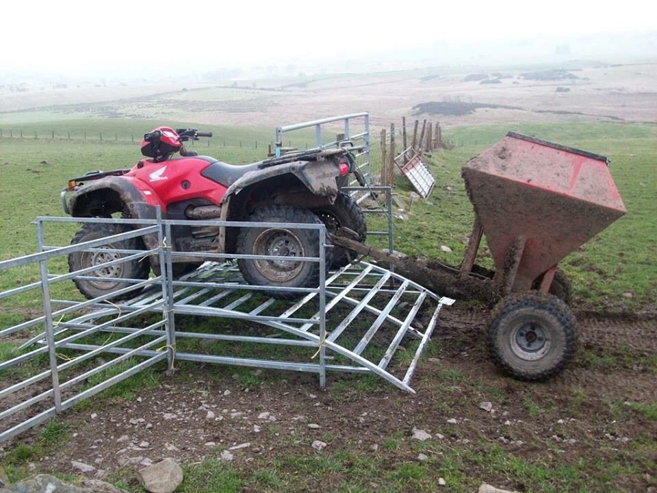Quad access over electric fences The Farming Forum