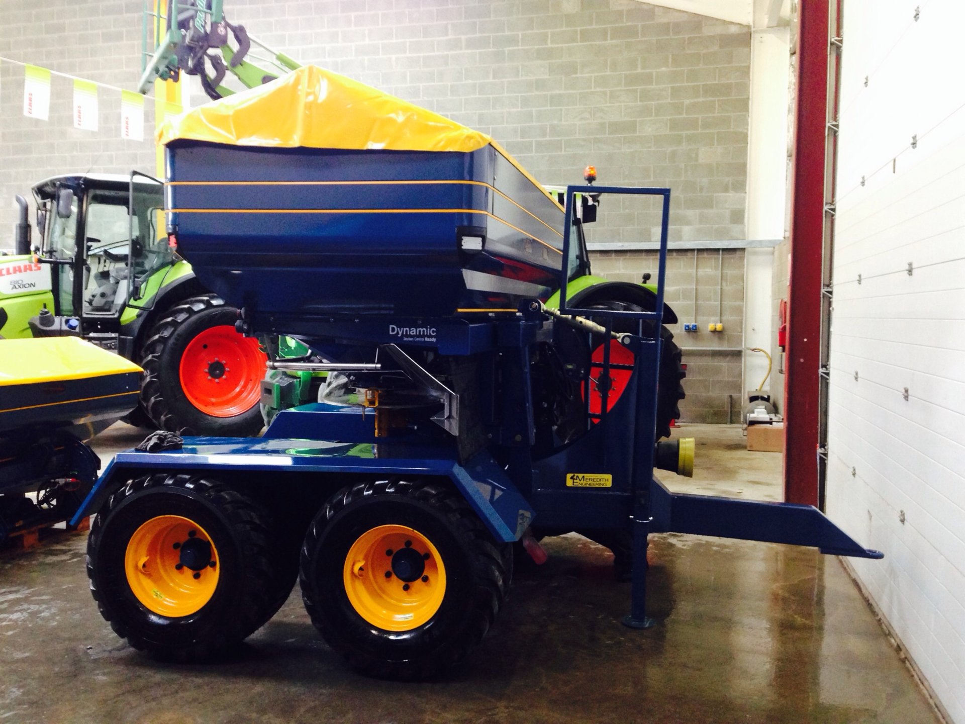 Fertiliser spreader bogie The Farming Forum