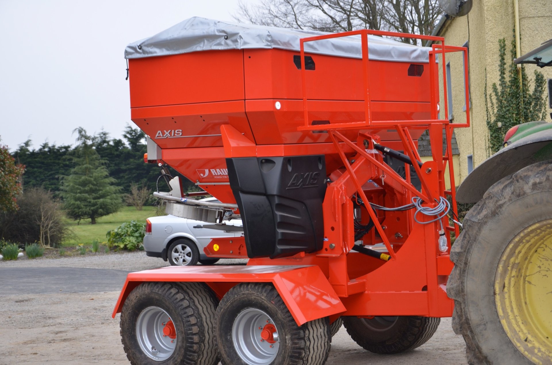 Fertiliser spreader bogie The Farming Forum