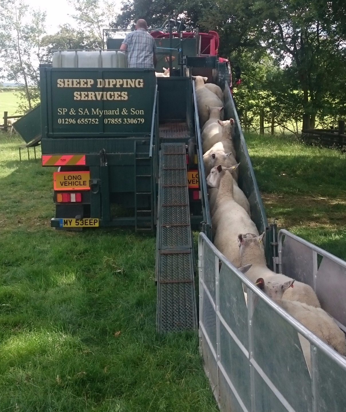 Mobile Sheep shower or dip The Farming Forum