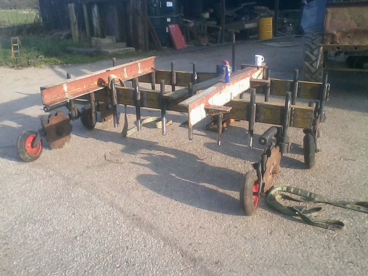 Home made direct drill The Farming Forum