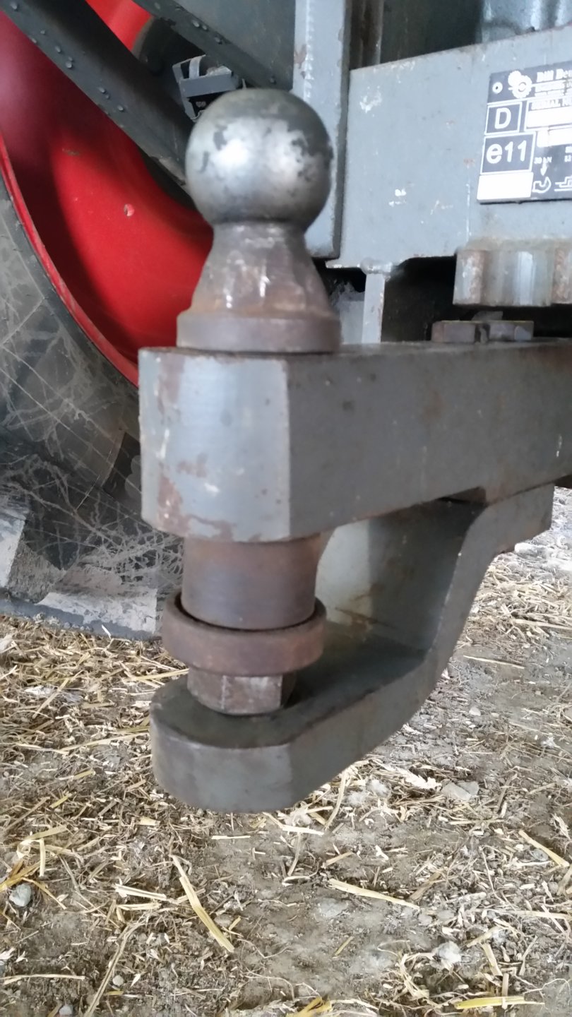 Drawbar ball hitch The Farming Forum