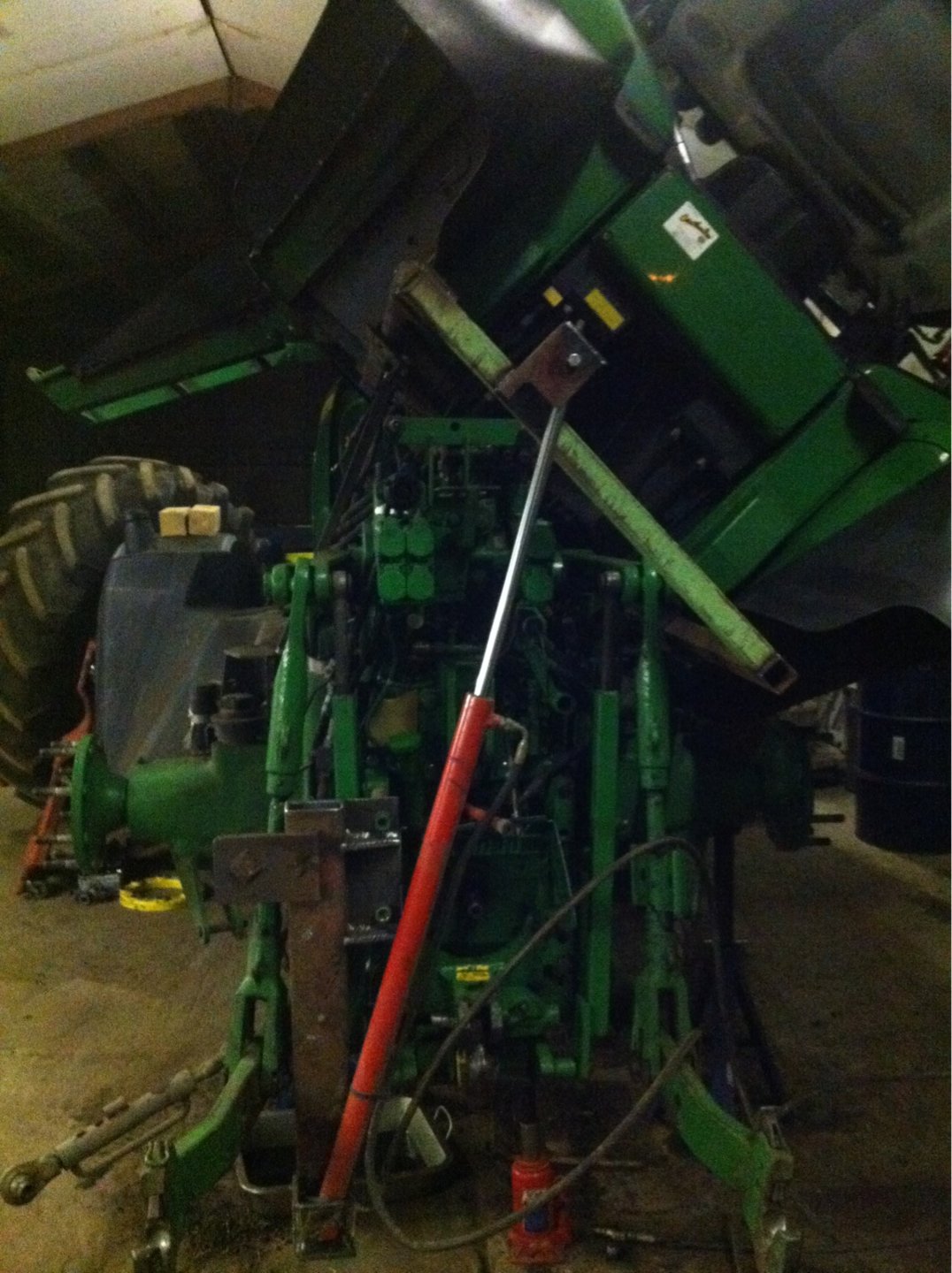John deere tilting over the cab The Farming Forum
