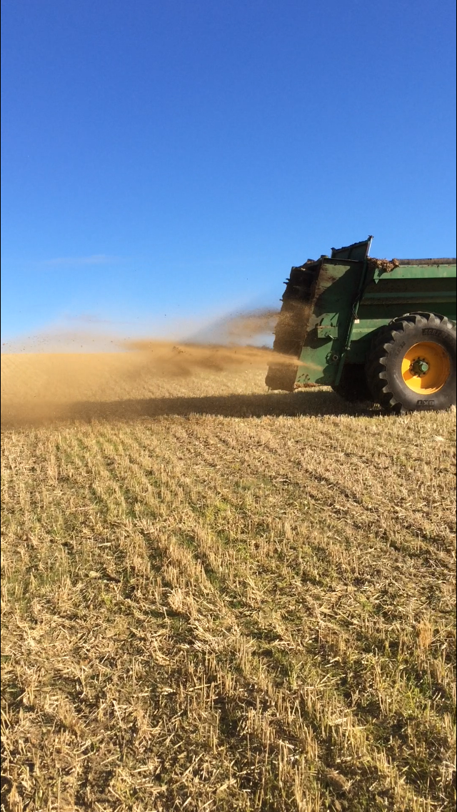 Spreading fiberphos and lime The Farming Forum