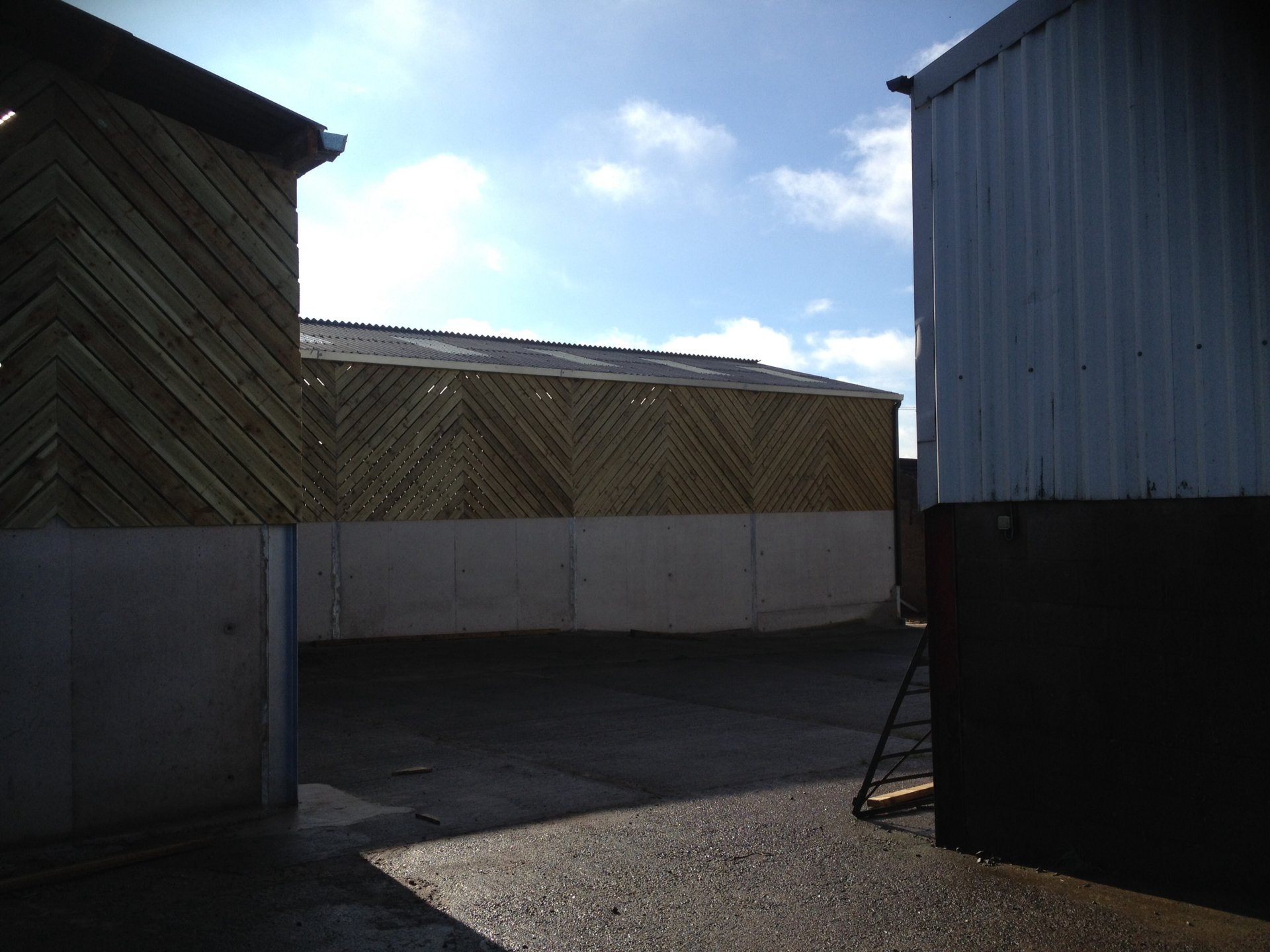 Diagonal Yorkshire boarding The Farming Forum