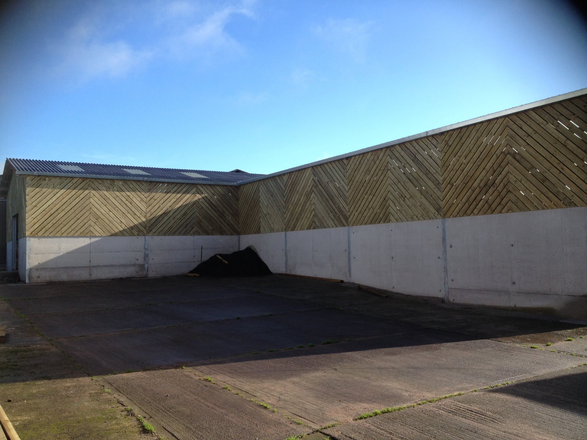 Diagonal Yorkshire boarding The Farming Forum