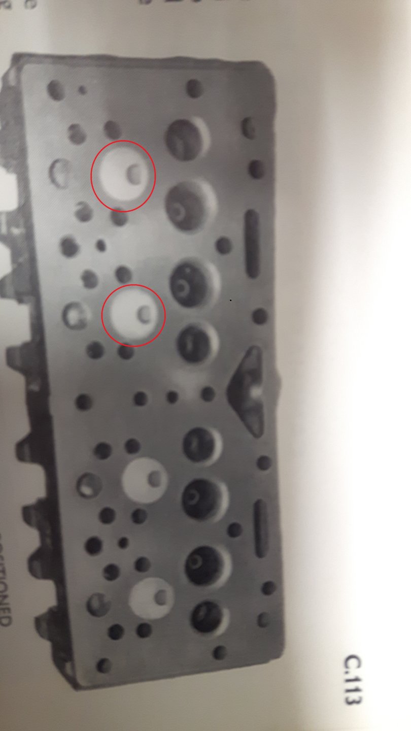 pre combustion chambers Fe35 23C engine The Farming Forum