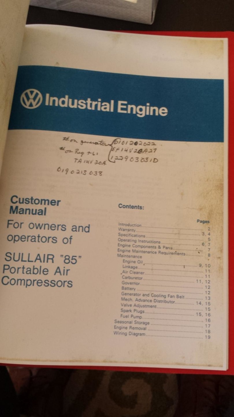 Sullair Wiring Diagram - Wiring Schema Collection