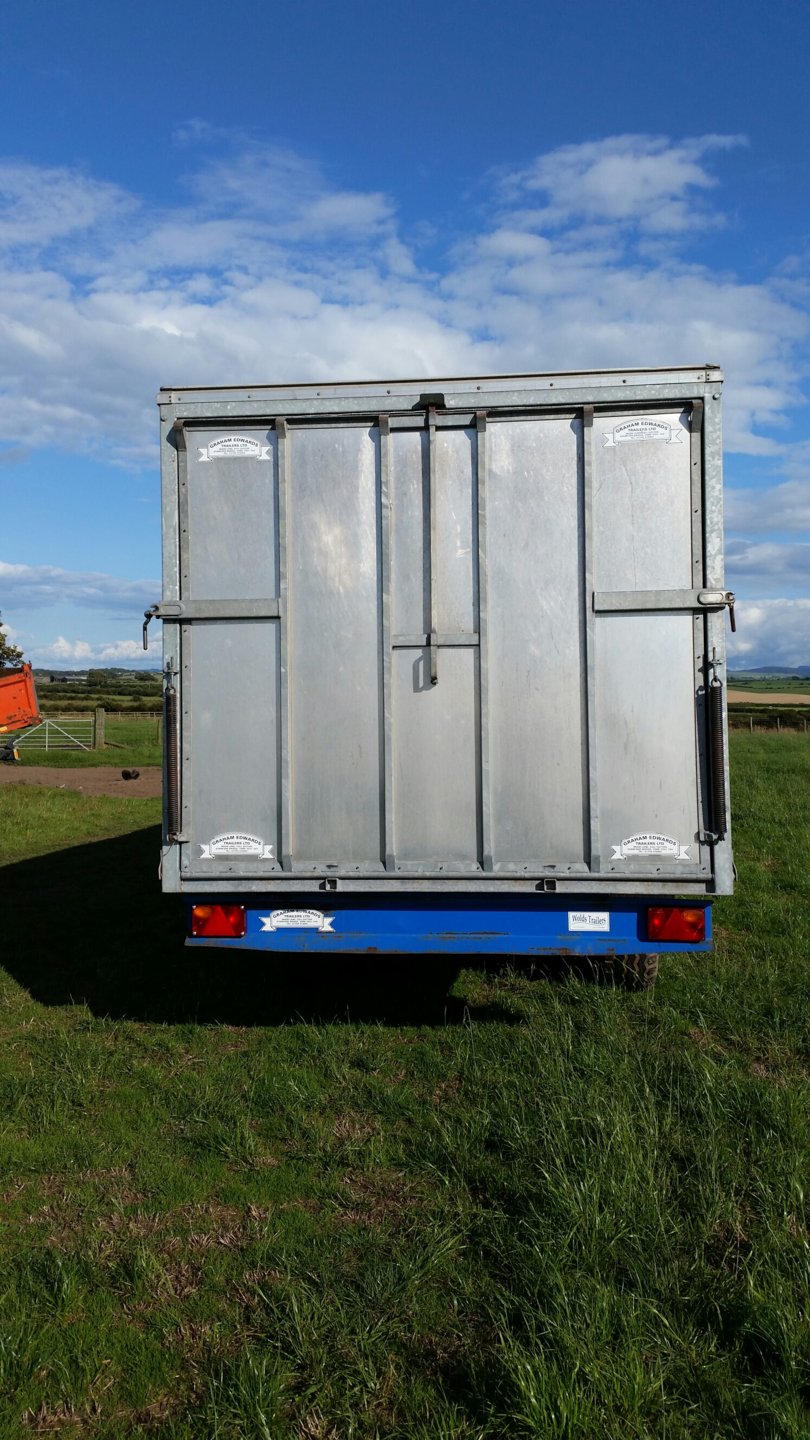 Graham Edwards TractorDrawn Livestock Trailer The Farming Forum