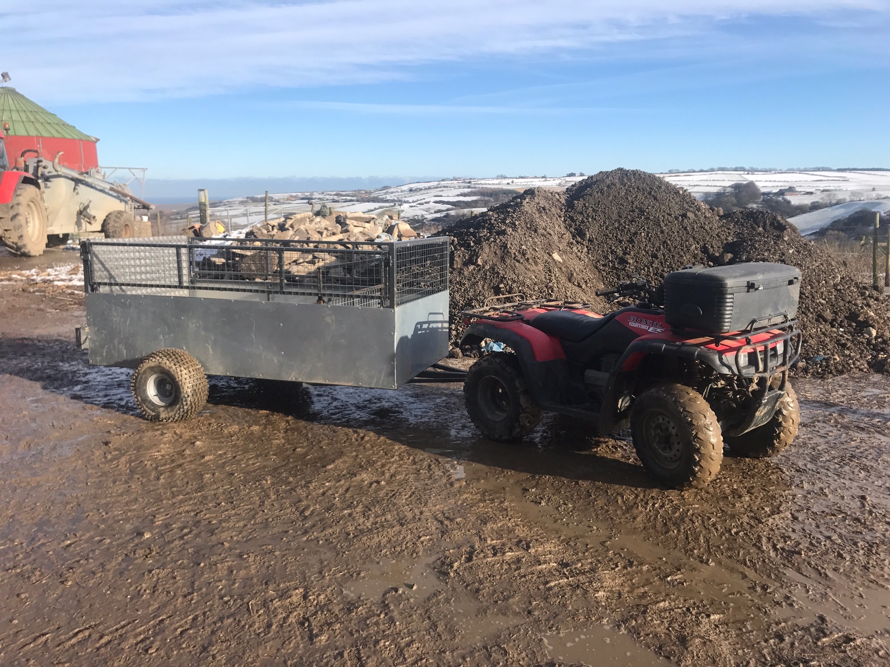 Lightest best quad bike trailer? Page 2 The Farming Forum