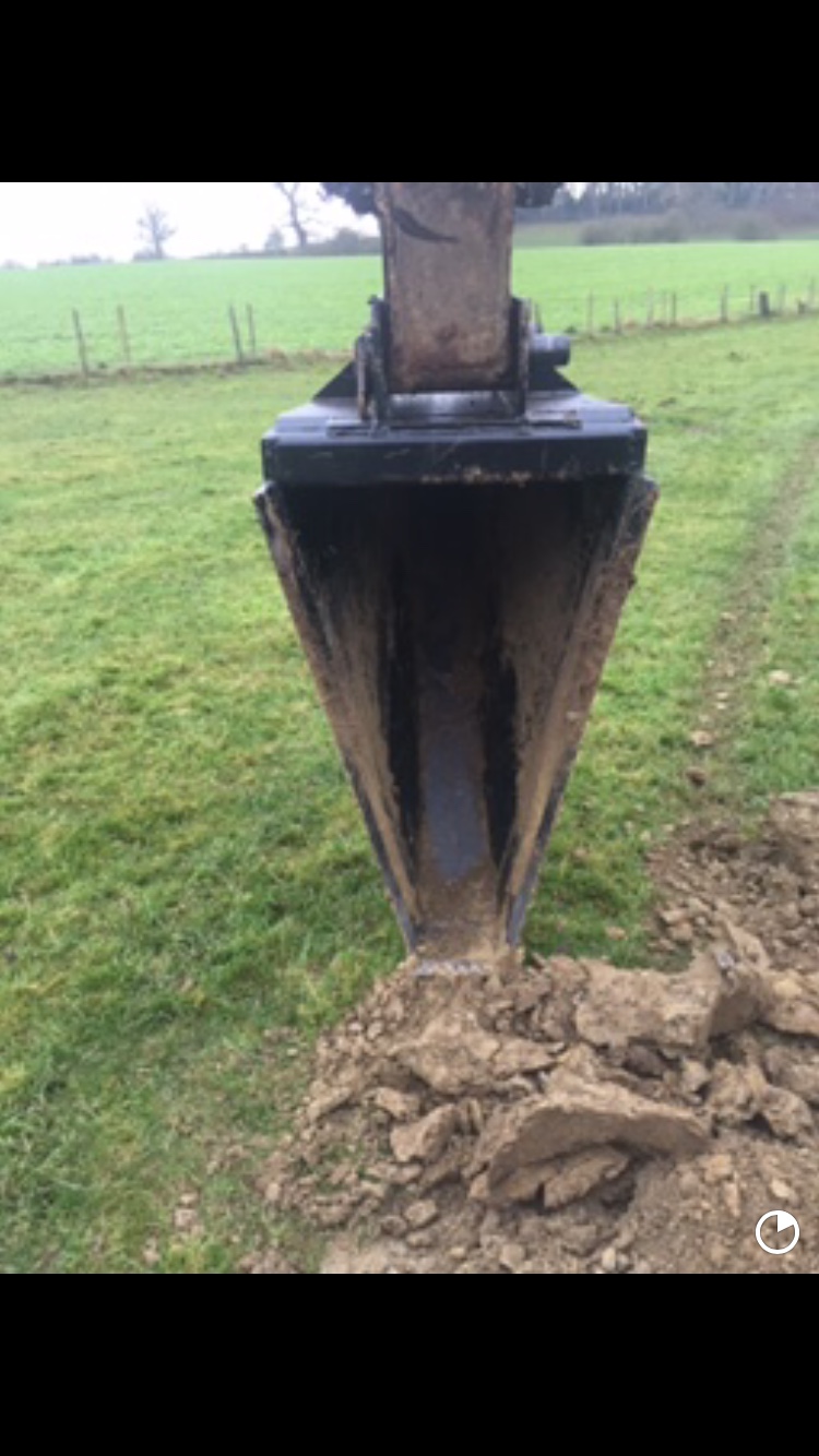 Tile Drain Bucket The Farming Forum