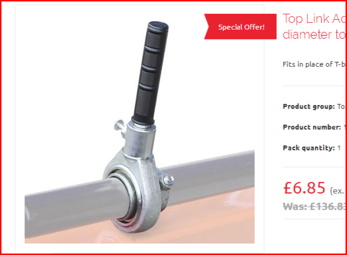 Ratchet turnbuckle / toplink The Farming Forum