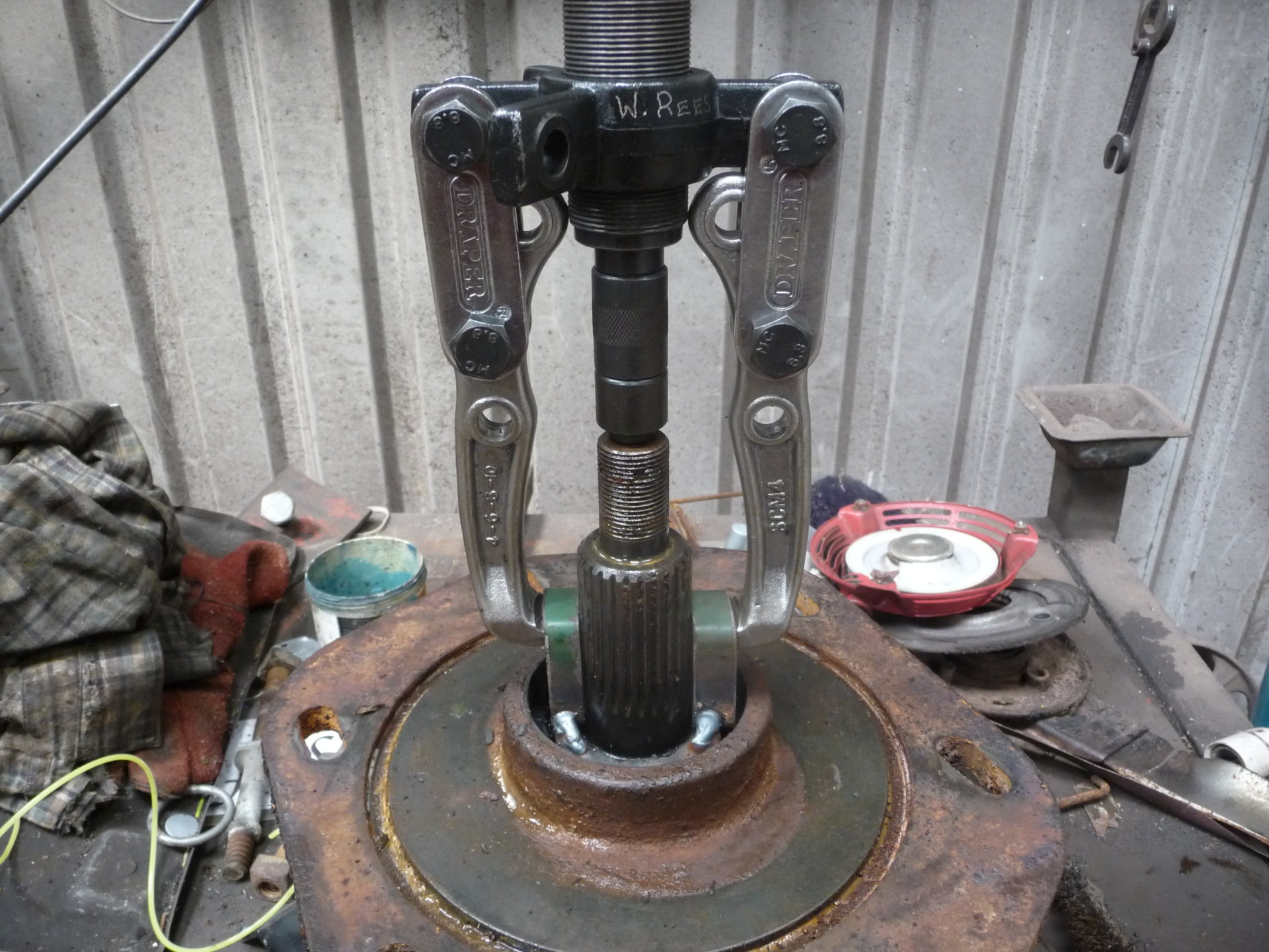 Bearing race removal. Welder? The Farming Forum