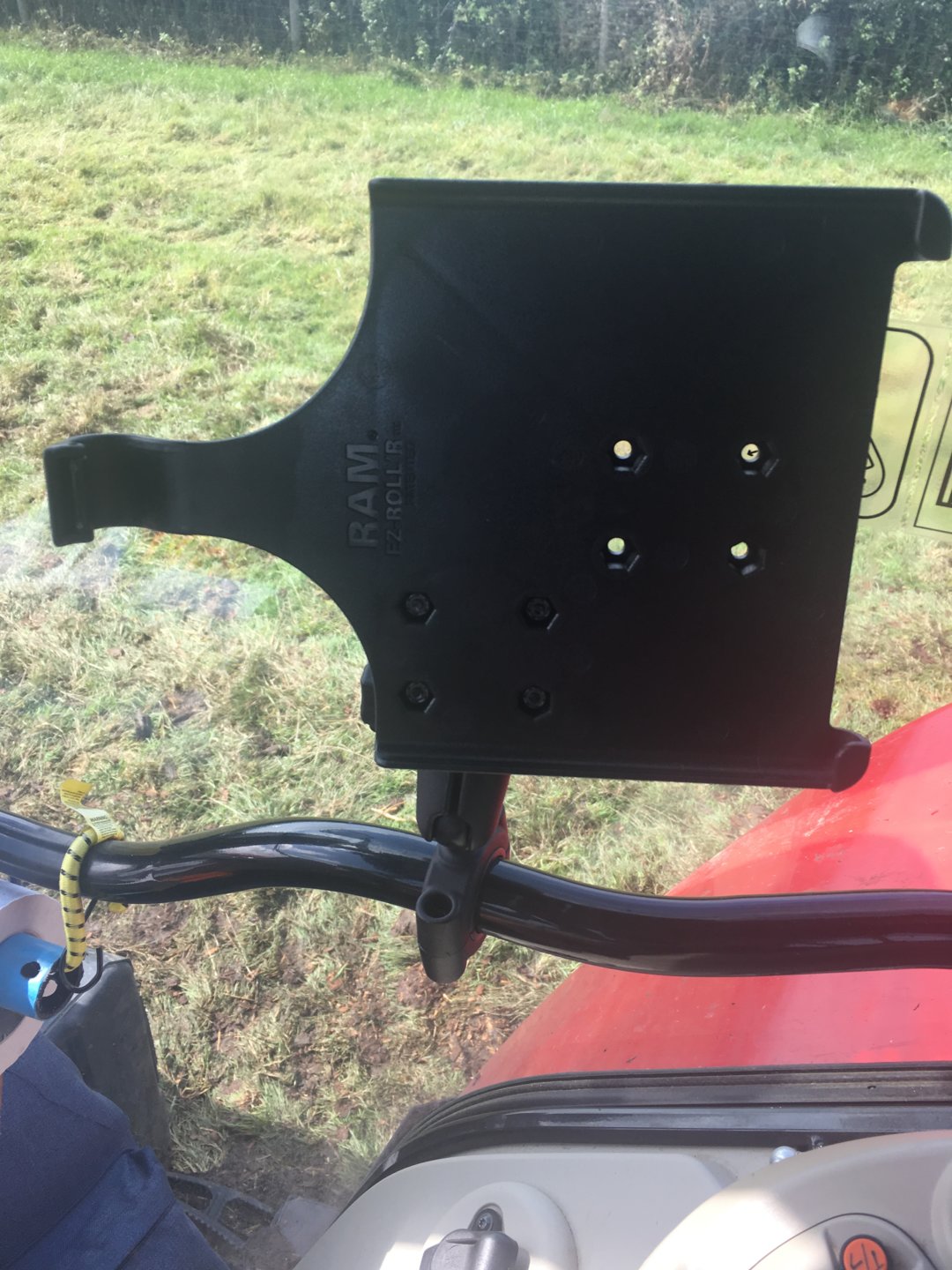 iPad in tractor The Farming Forum