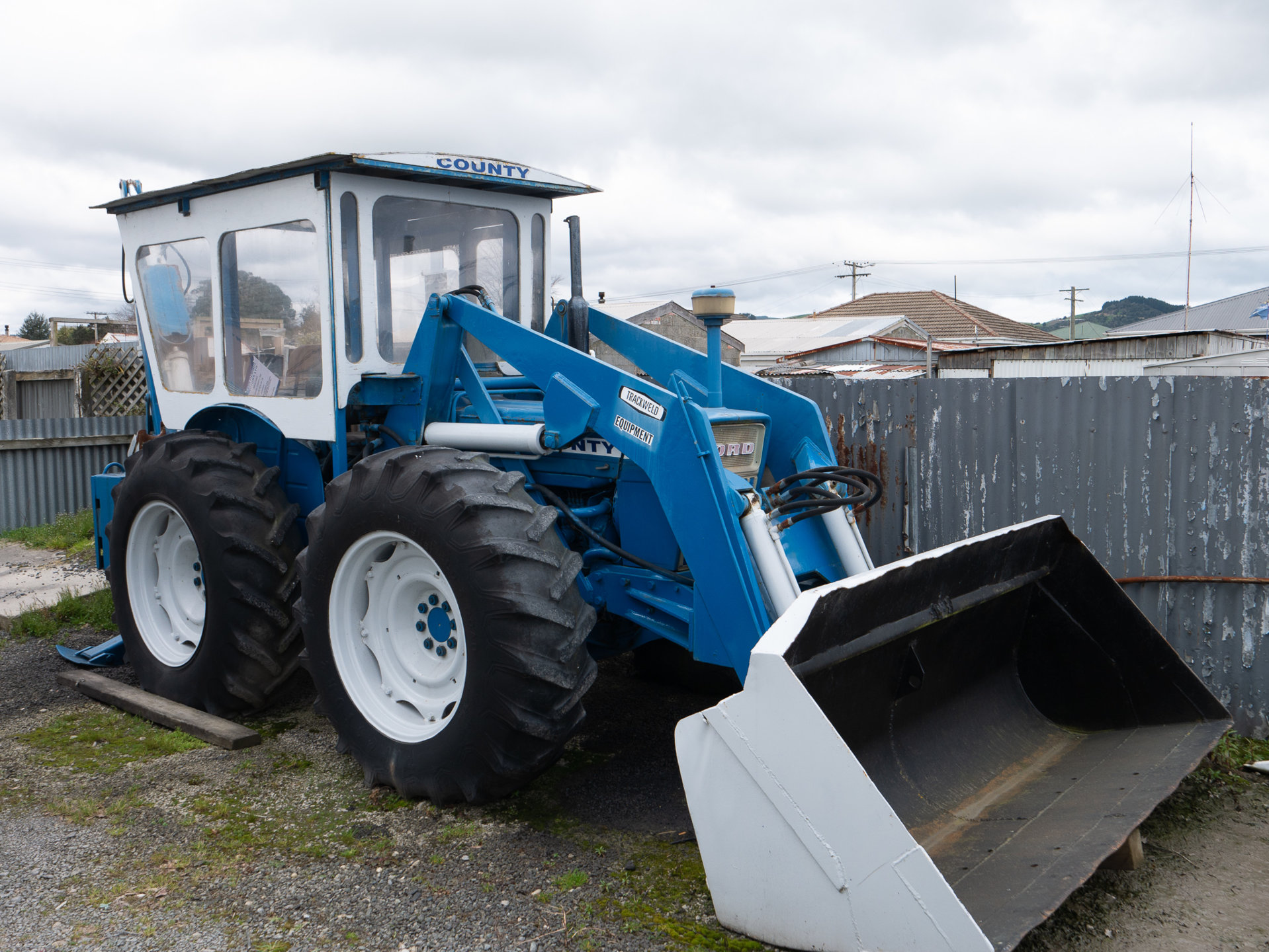 County Loader backhoe in New Zealand The Farming Forum