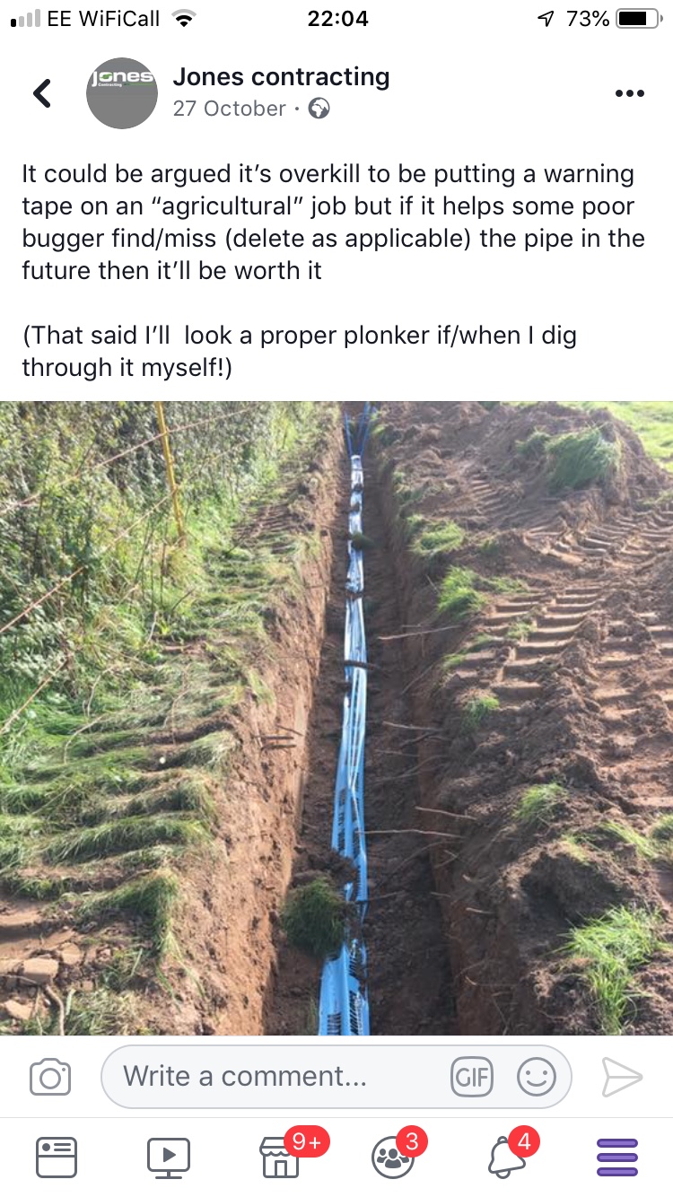 Laying Water pipe The Farming Forum