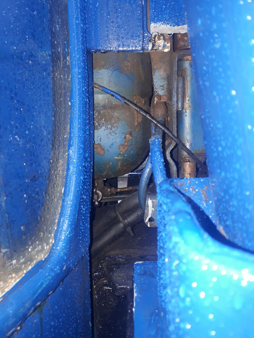 Blocked fuel line The Farming Forum
