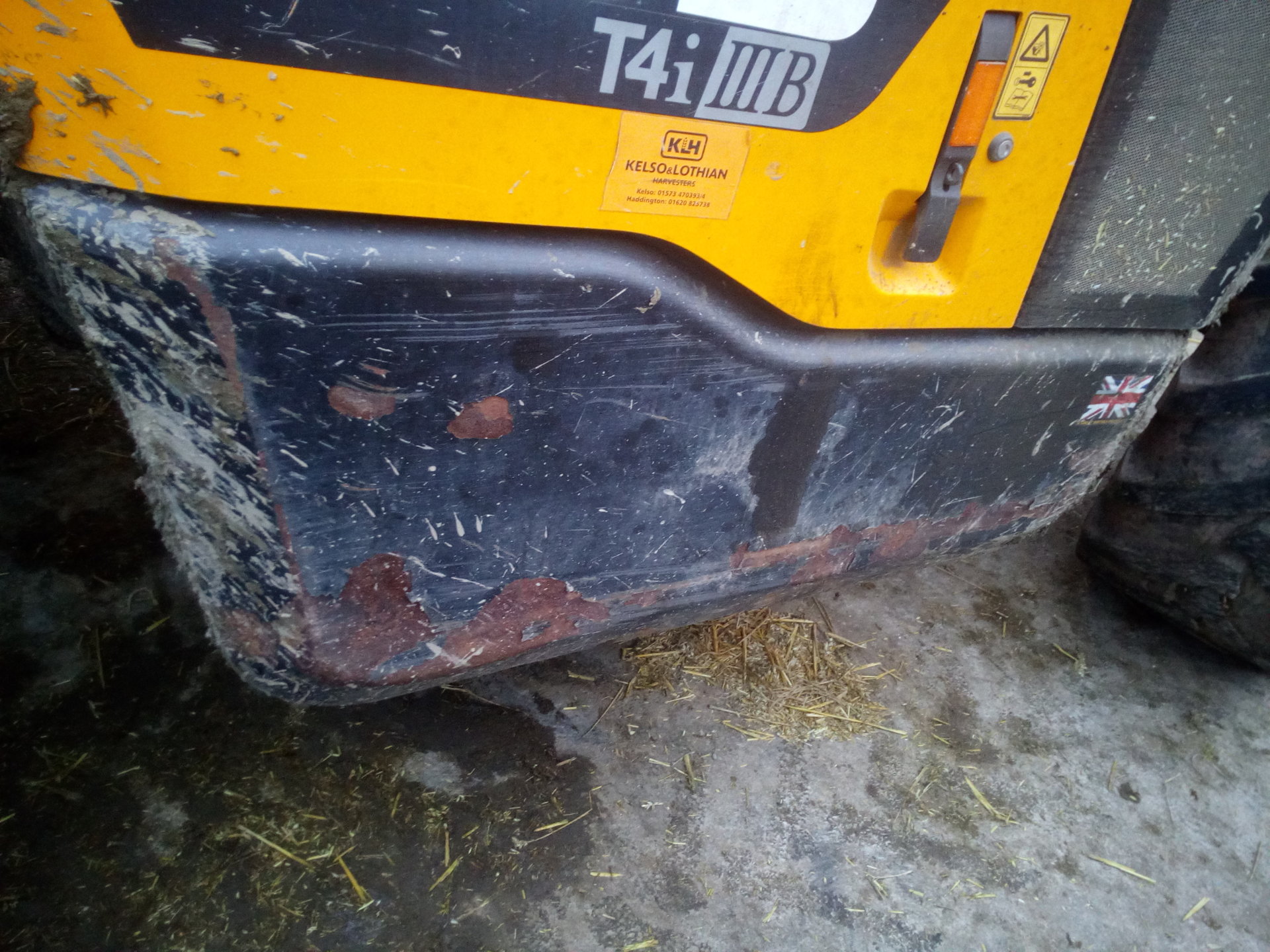 JCB paint work The Farming Forum