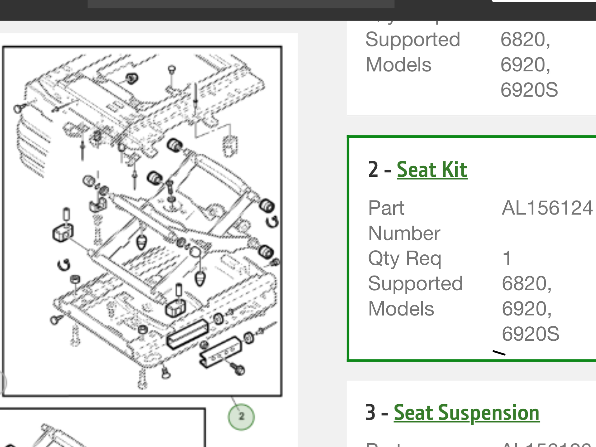 John Deere seat repair???? The Farming Forum