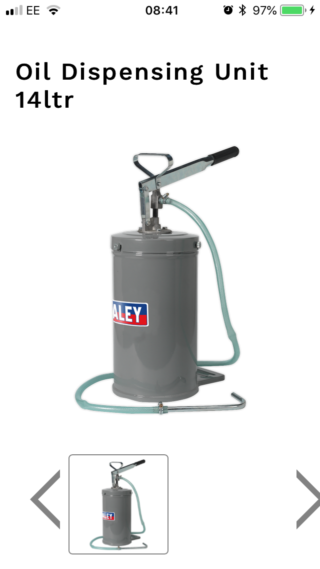 Oil dispenser. The Farming Forum