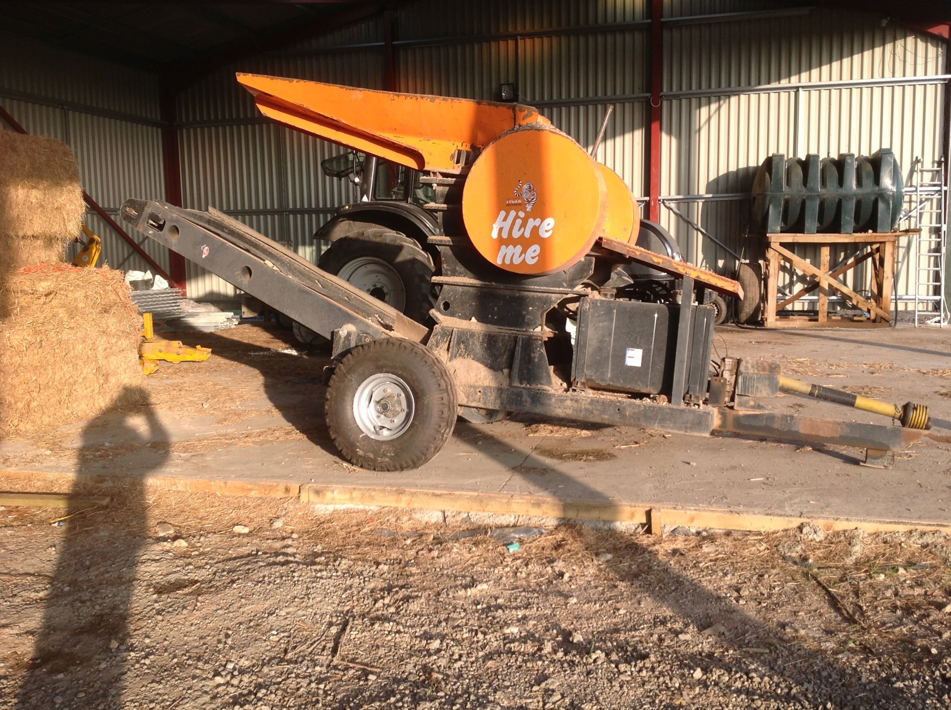 Tractor driven crusher The Farming Forum