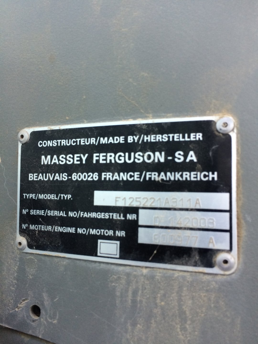 MF 6180 wiring diagram anyone? | The Farming Forum