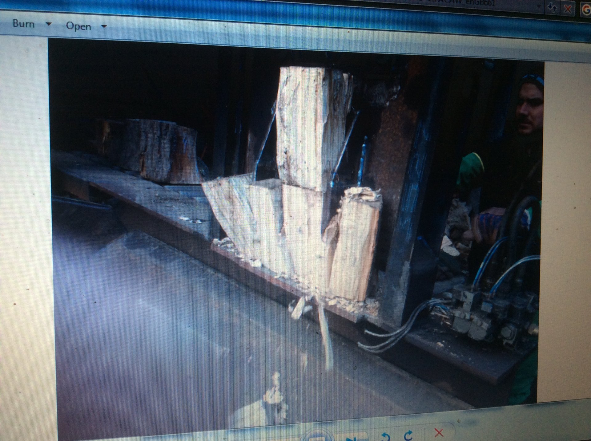 Log splitter The Farming Forum