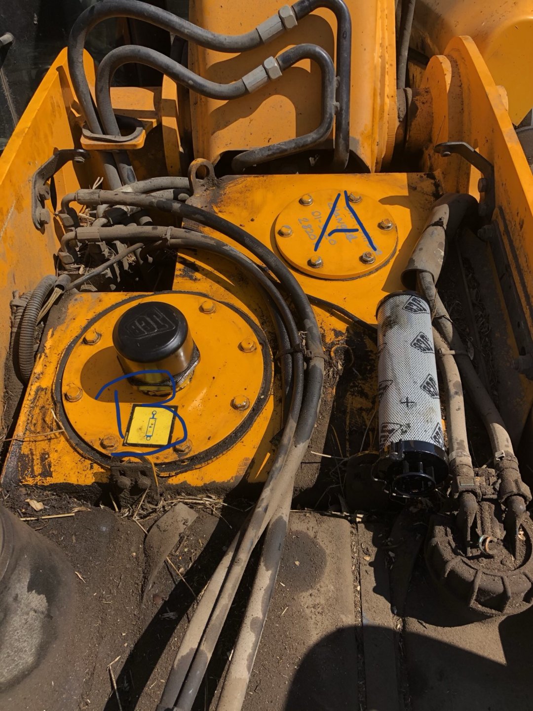JCB 526 transmission oil change.. The Farming Forum