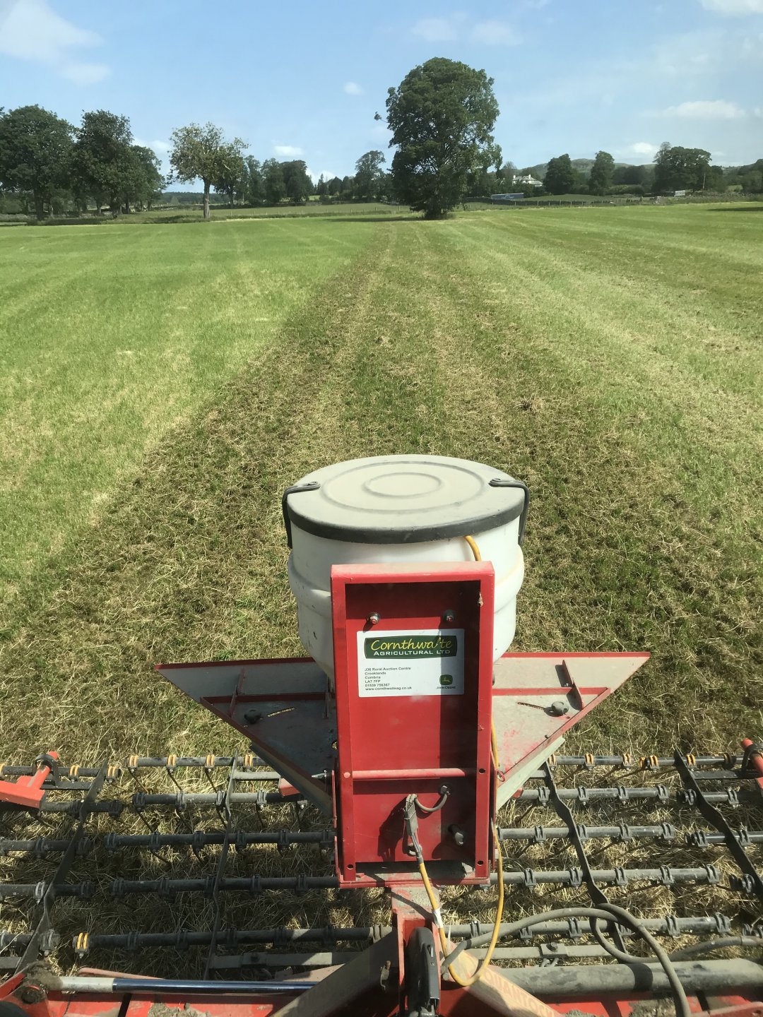 Stocks Fanjet grass seed setting help The Farming Forum