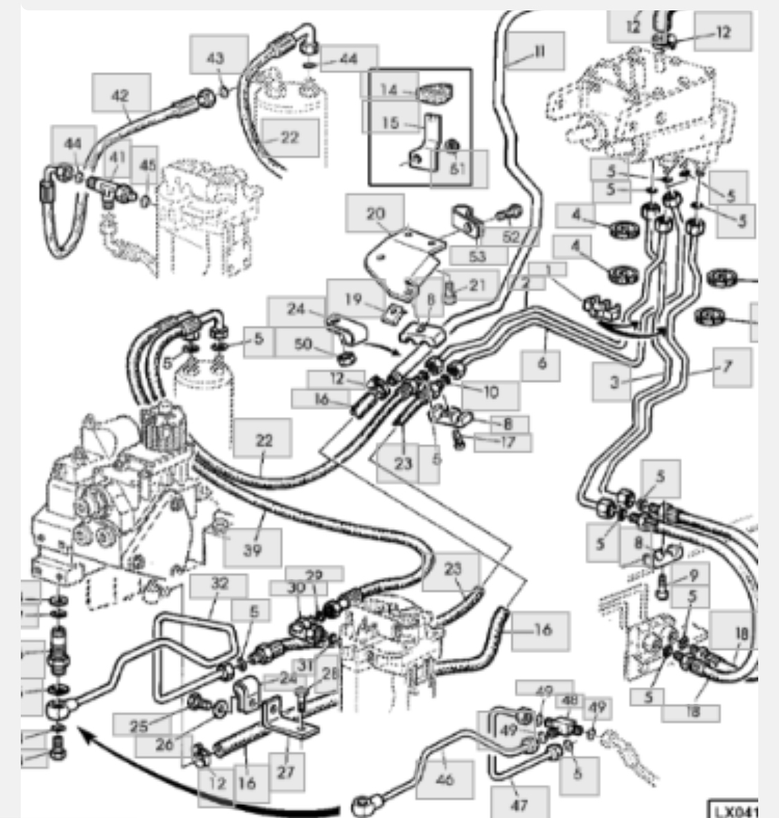 John Deere 790 Hydraulic Schematic