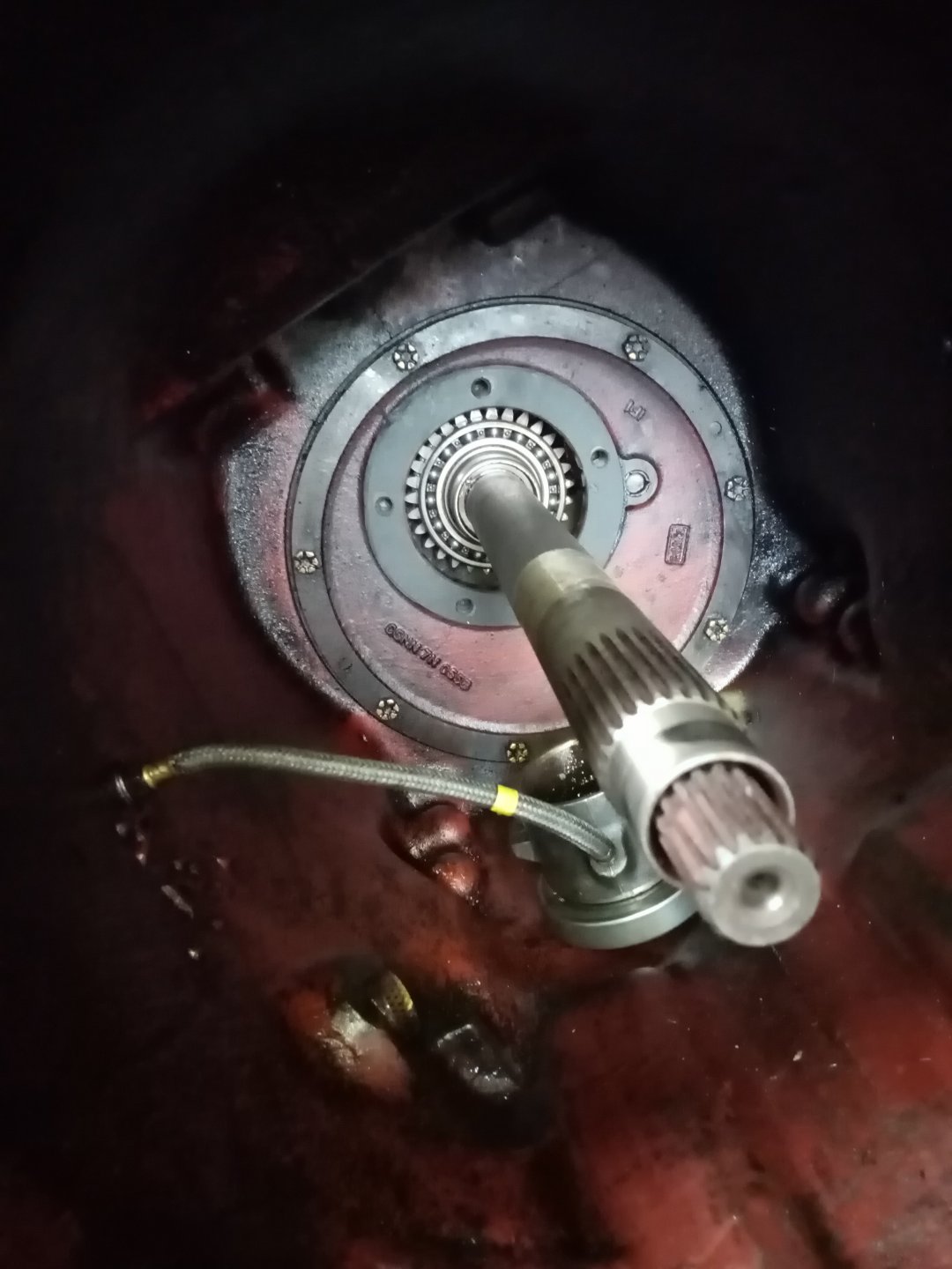 Ford 5000 Bell housing oil The Farming Forum